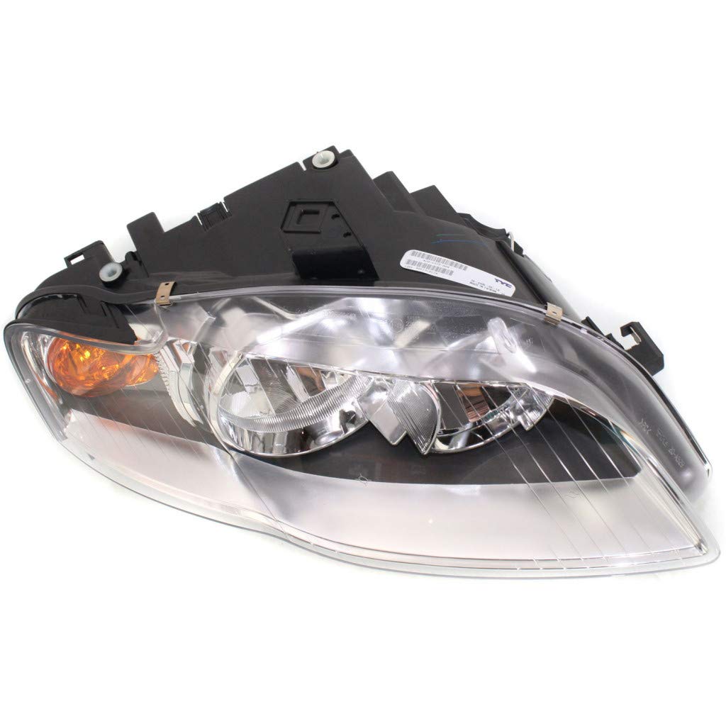 Audi A4 Headlight Assembly Replacement - Passenger Side (2005-2008 Models) | DOT Certified | Compatible with Sedan & Wagon | Includes Bulbs | Perfect for Night Driving & Foggy Conditions