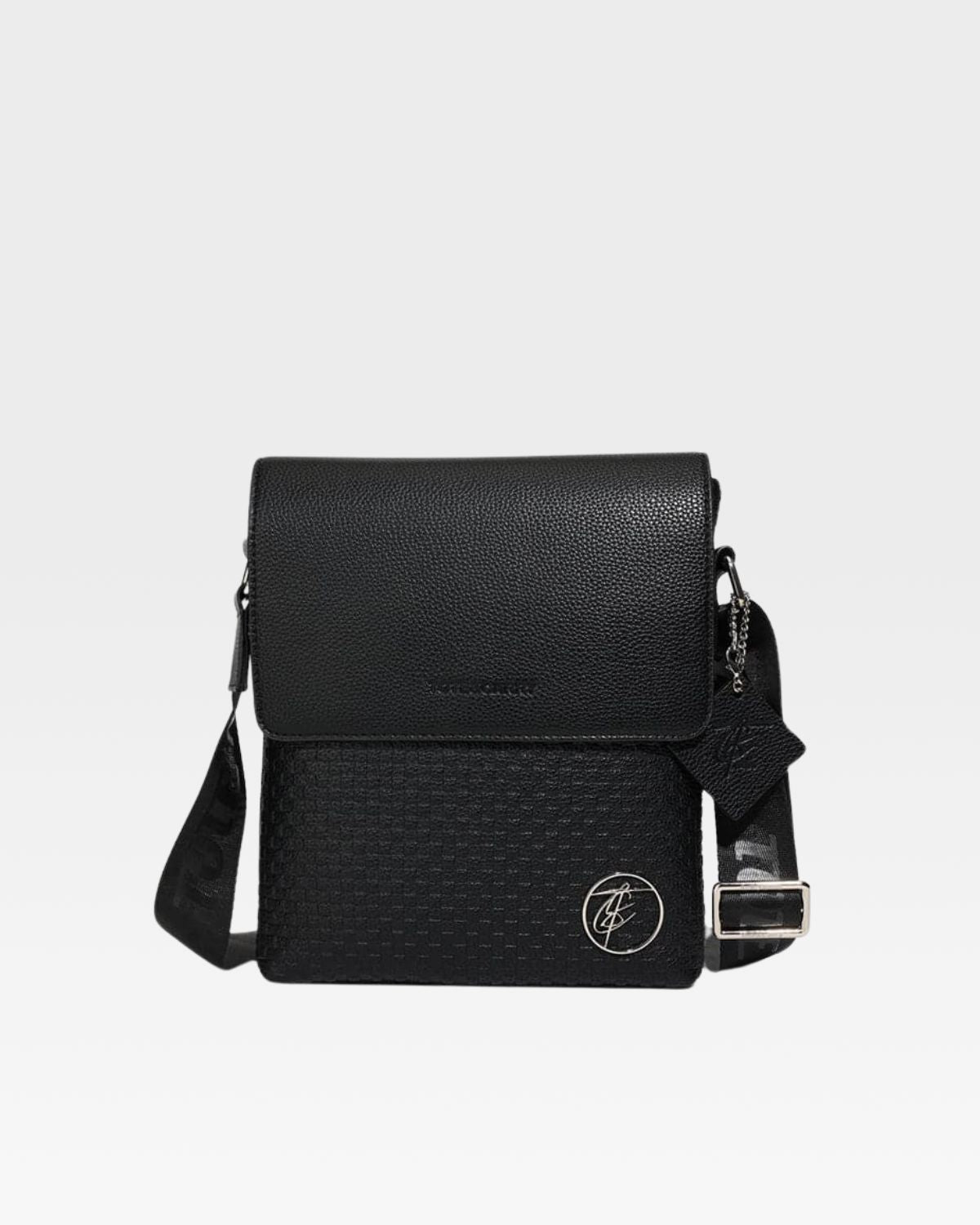 Stylish Black Bodega Crossbody Messenger Bag for Men & Women - Perfect for Travel, Work & Everyday Use