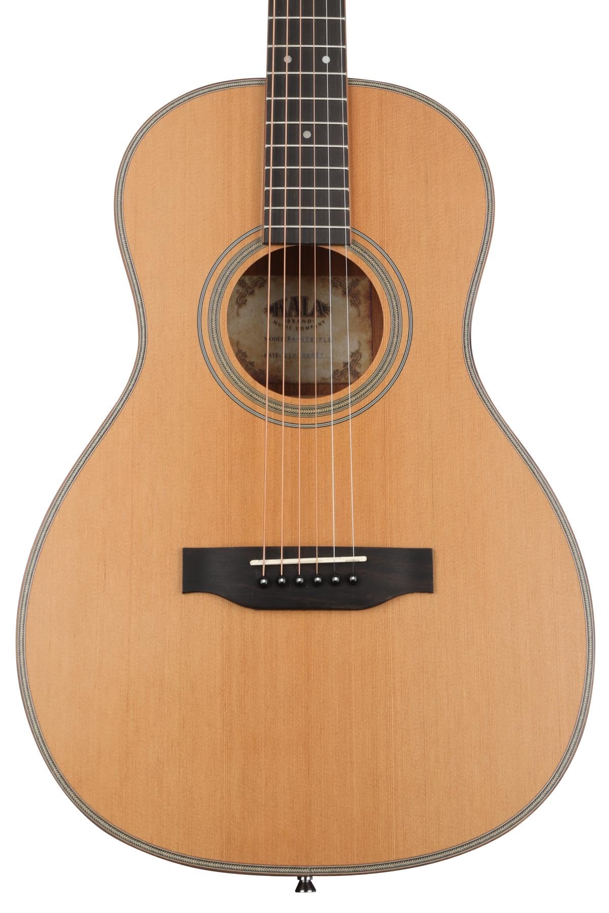KALA 6 String Acoustic Guitar - Right-Handed, Natural Finish with Free Gig Bag | Perfect for Beginners, Campfires, and Live Performances