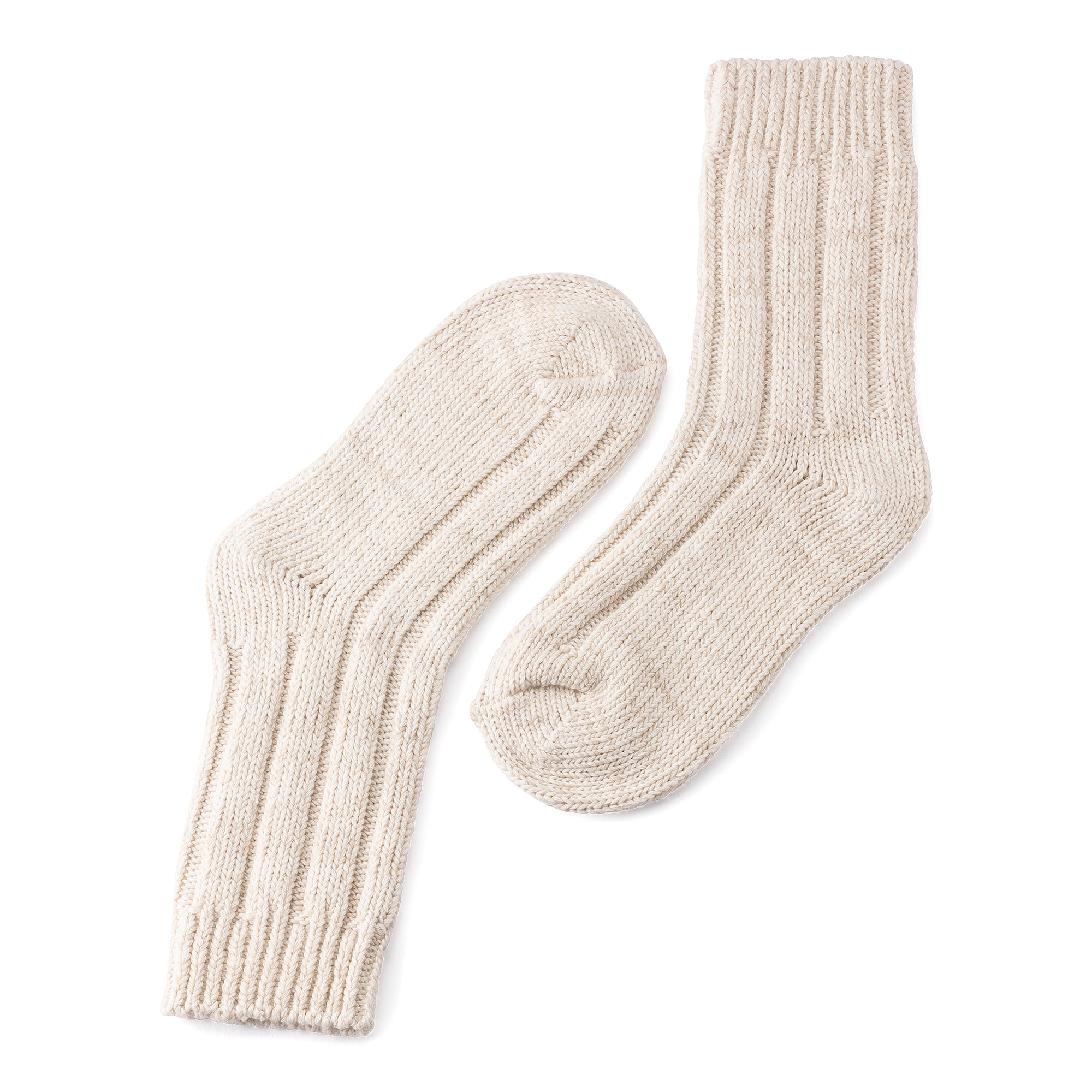 Birkenstock Women's Cotton Twist Socks - Soft Cotton/Polyamide/Elastane Blend in Off White - Perfect for Casual Wear & Home Comfort