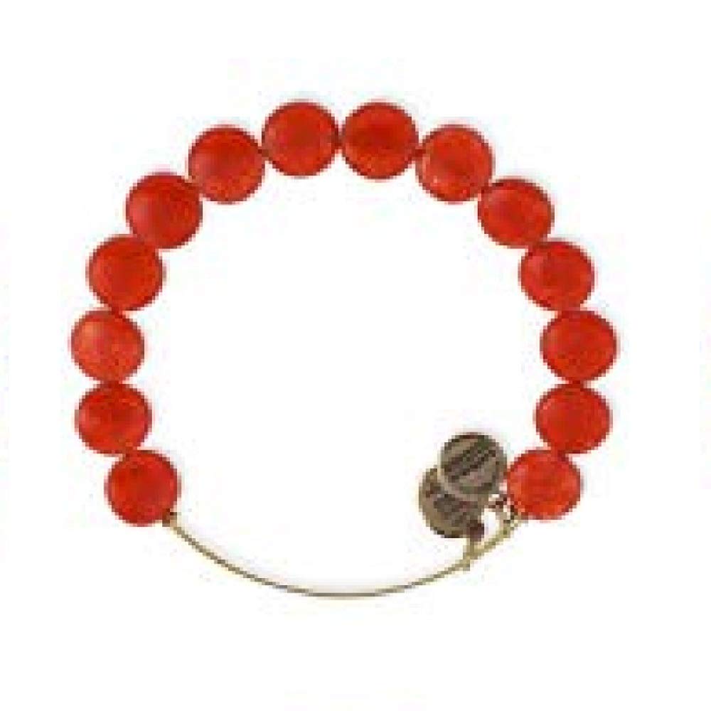 Alex and Ani Cinnamon Sugar Rush Beaded Bangle Bracelet in Rafaelian Gold - A13EB65RG | Adjustable Beaded Jewelry for Women, Perfect for Everyday Wear & Gifts