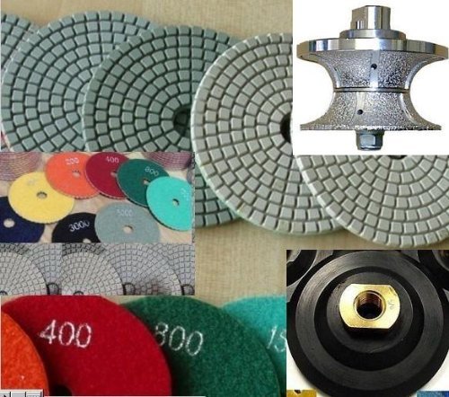 Diamond Router Bit for Grinder - 30mm V Profile 1-1/4
