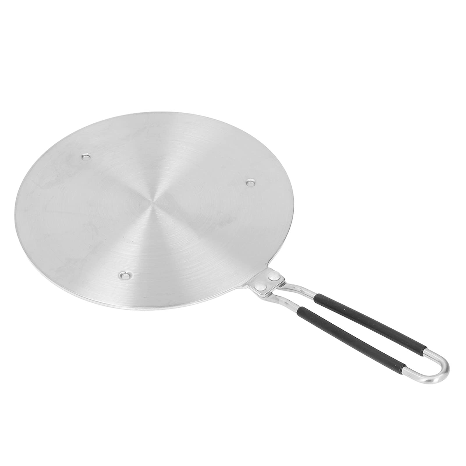 Premium Stainless Steel Induction Heat Diffuser Plate - 19.5cm/7.68in Even Heat Distribution Adapter for Induction Cookers with Long Handle - Perfect for Iron Pans, Woks & Cooking Utensils - Ideal for Home Kitchen, Camping & Professional Cooking