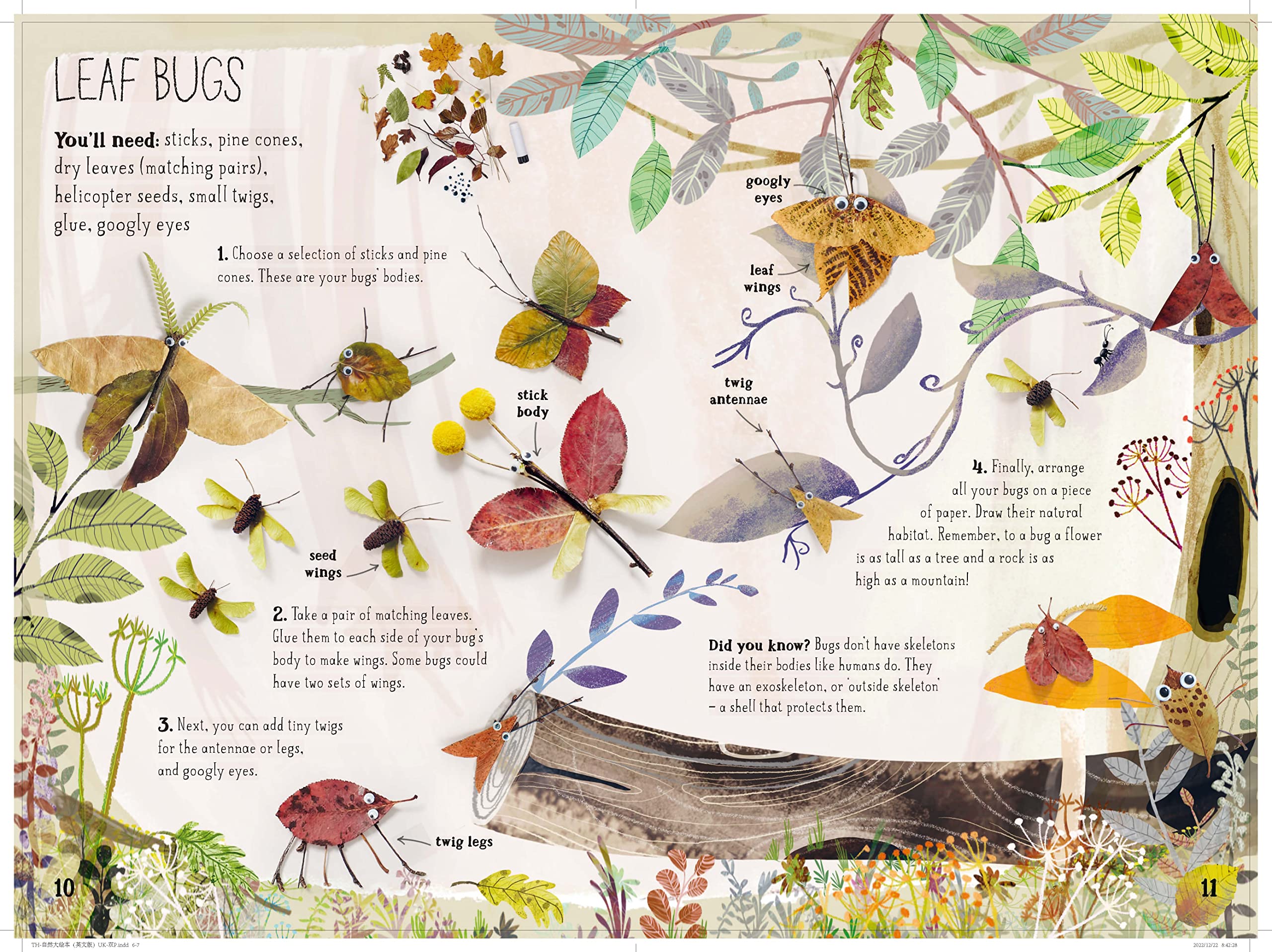 The Big Book of Nature Art - Creative DIY Projects for Kids & Adults | Perfect for Homeschooling, Classroom Activities & Family Craft Time