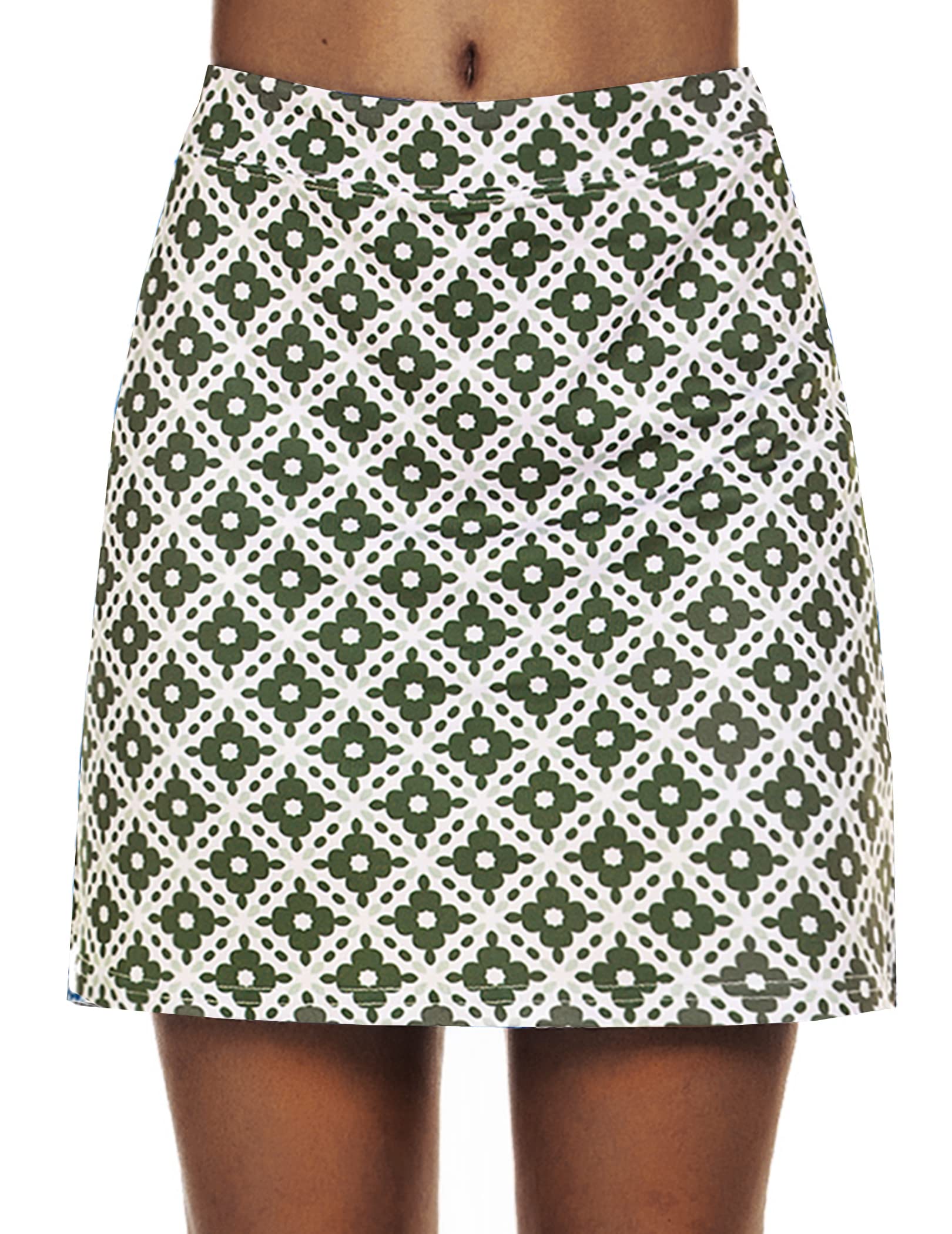 Ekouaer Women's Athletic Skorts - Lightweight Golf Skirt with Inner Shorts & Pockets for Tennis, Workout, Sports & Pickleball | Perfect for Running, Yoga & Gym Activities