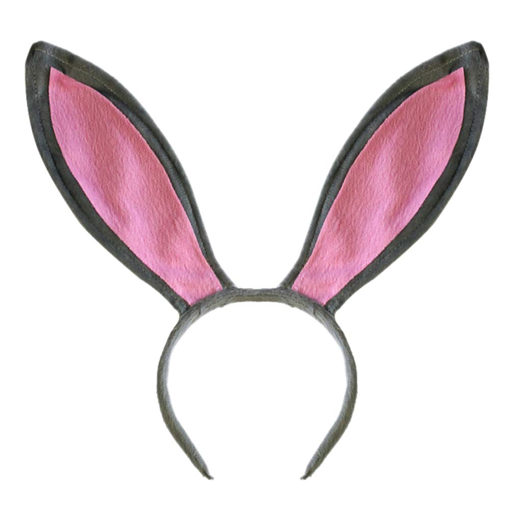 TopTie Easter Bunny Ears Headbands & Christmas Rabbit Ears Costume - Cute Animal Headwear for Adults & Kids - Perfect for Cosplay, Festivals, Parties & Holiday Celebrations