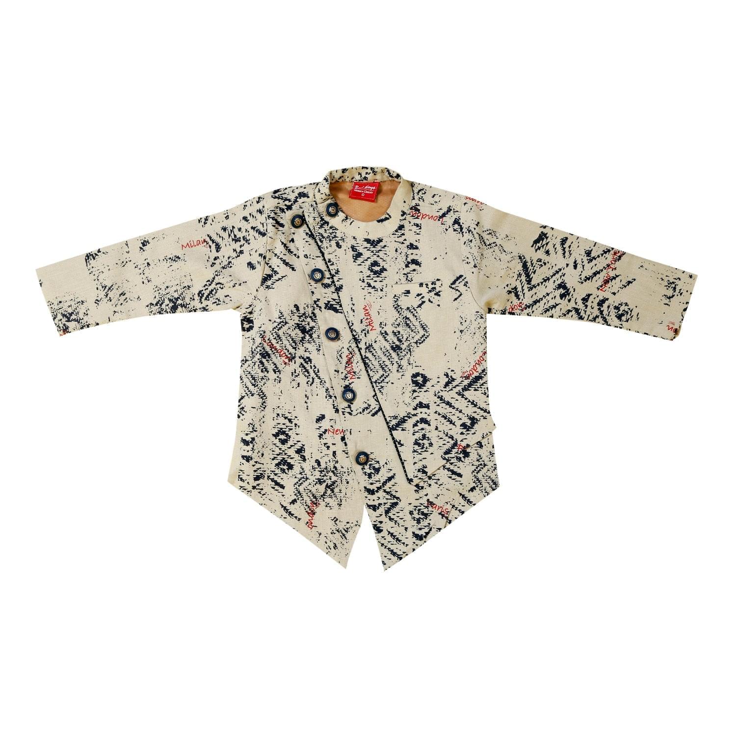 Stylish Beige Waistcoat Set for Boys - Formal & Casual Outfits for Weddings, Parties & School Events