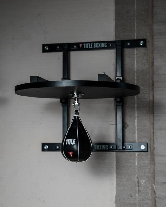 Professional Adjustable Speed Bag Platform Stand - Heavy Duty Boxing Equipment for Home Gym, Training & Fitness | Wall Mount & Indoor Punching Bag Mount for Boxing, MMA, Cardio Workouts