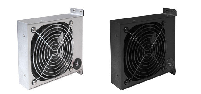 Lian Li Aluminum PCI 120mm Cooling Kit - BS 03X (All Black) or BS 03A (Silver) | PC Case Cooling Fan for Gaming Rigs & Workstations | Perfect for High-Performance Computer Builds