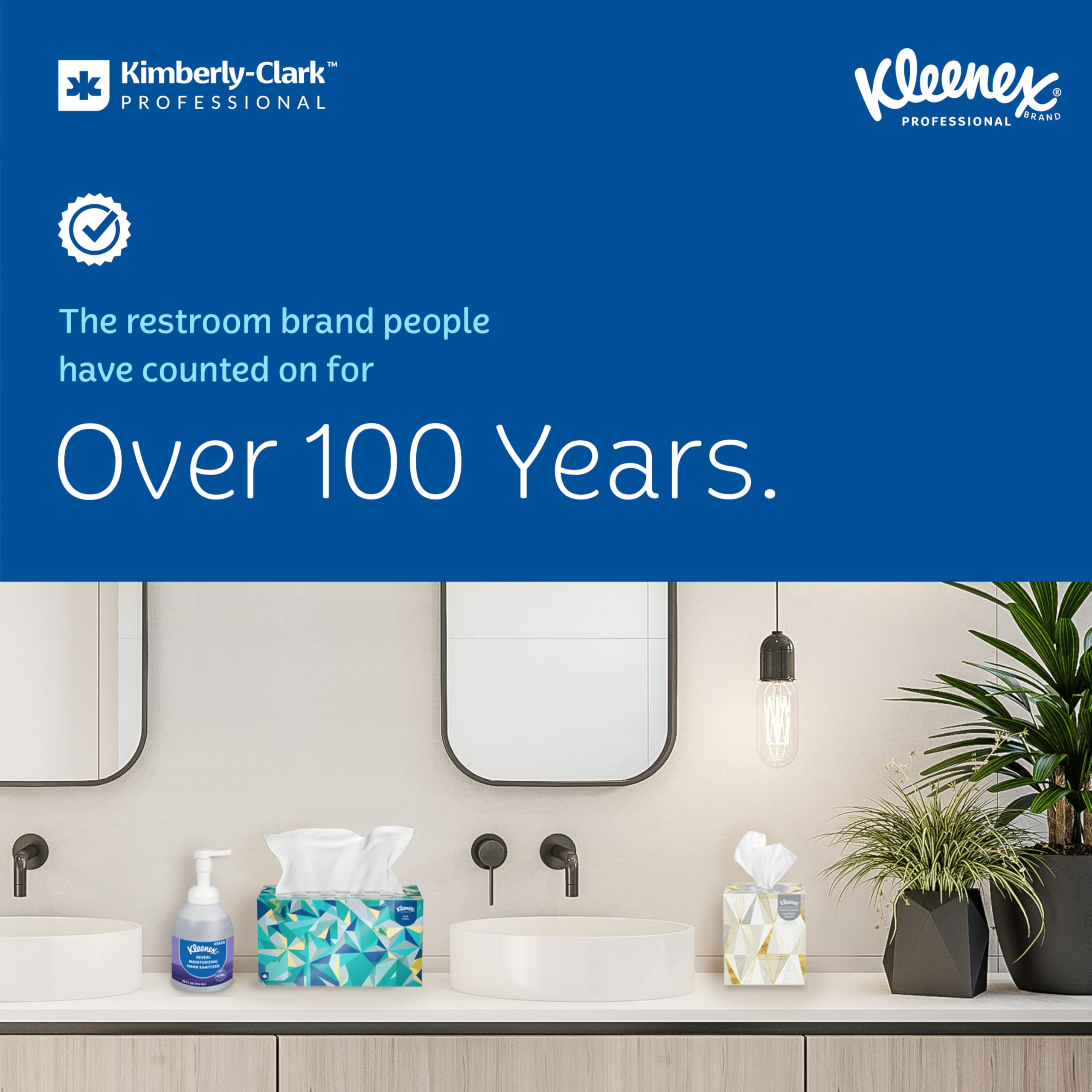 Kleenex Professional Universal Hard Roll Paper Towels Bulk (01080) - 12 Rolls, 425' Each, 5100' per Case - 1.5