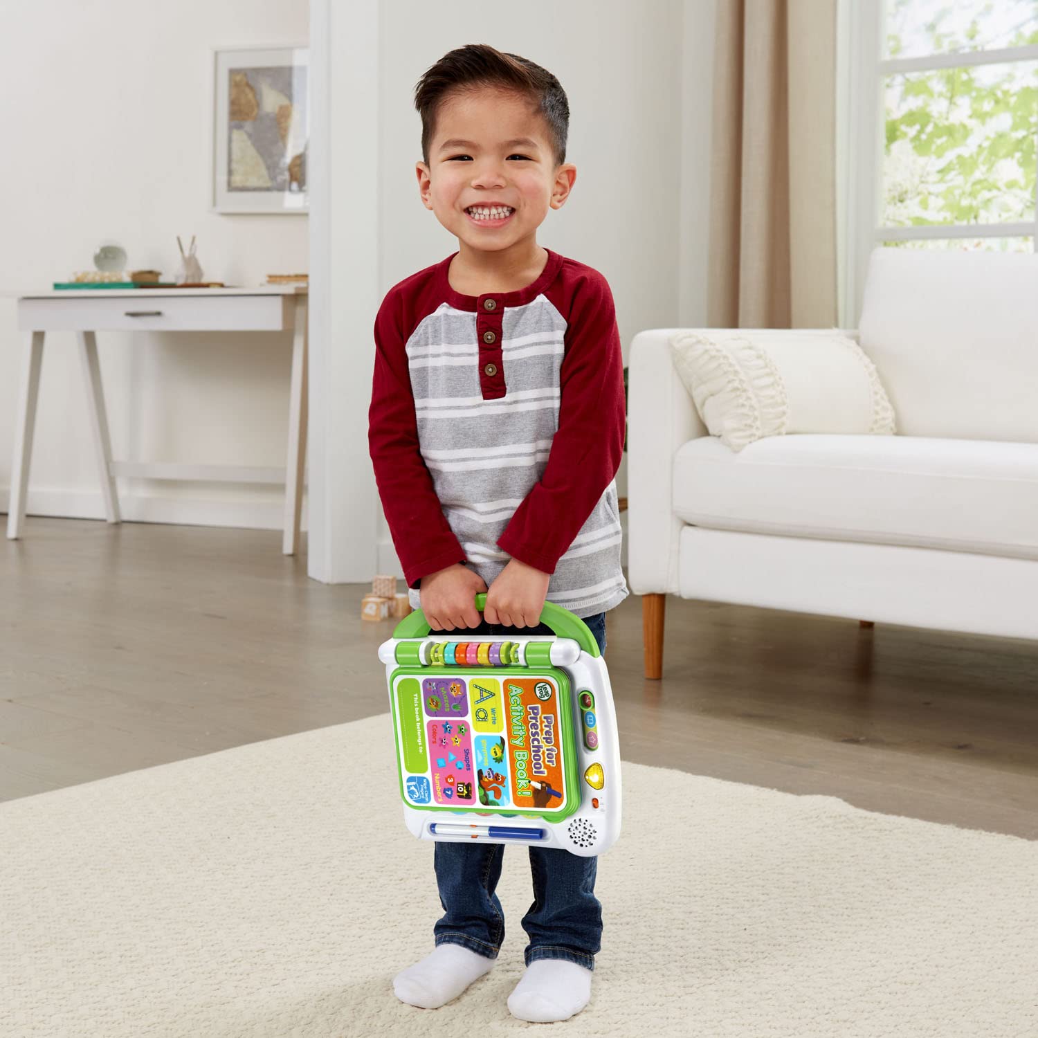 LeapFrog Preschool Activity Book - Fun Learning for Toddlers