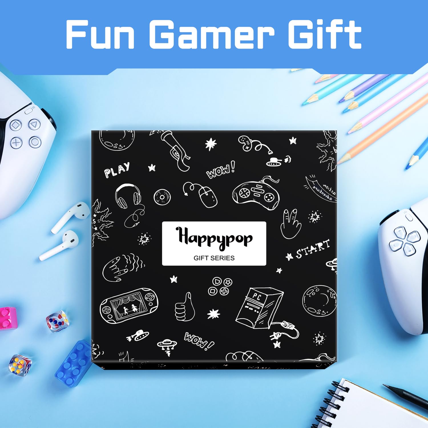 Men's Gaming Socks - Funny Video Game Socks for Teen Boys & Gamer Gifts - Perfect for Esports, LAN Parties & Gaming Marathons