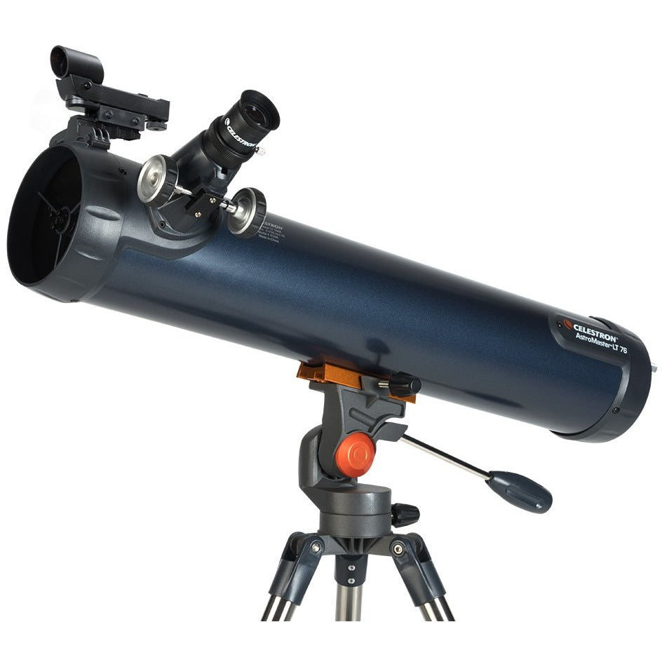 AstroMaster LT 76AZ Telescope - Portable Refractor Telescope for Beginners & Kids - Perfect for Stargazing, Moon Observation & Astronomy Learning