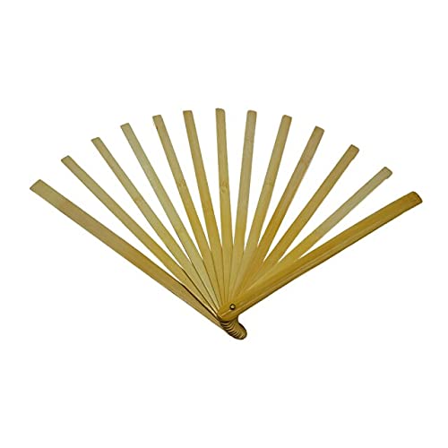 Thecookiee Ostrich Feather Fan Accessories - 13pcs Bamboo Sticks for DIY Dance Fans, Showgirl Feather Fans, Large Feather Fans for Performances, Weddings, and Costume Parties (2-10PCS)
