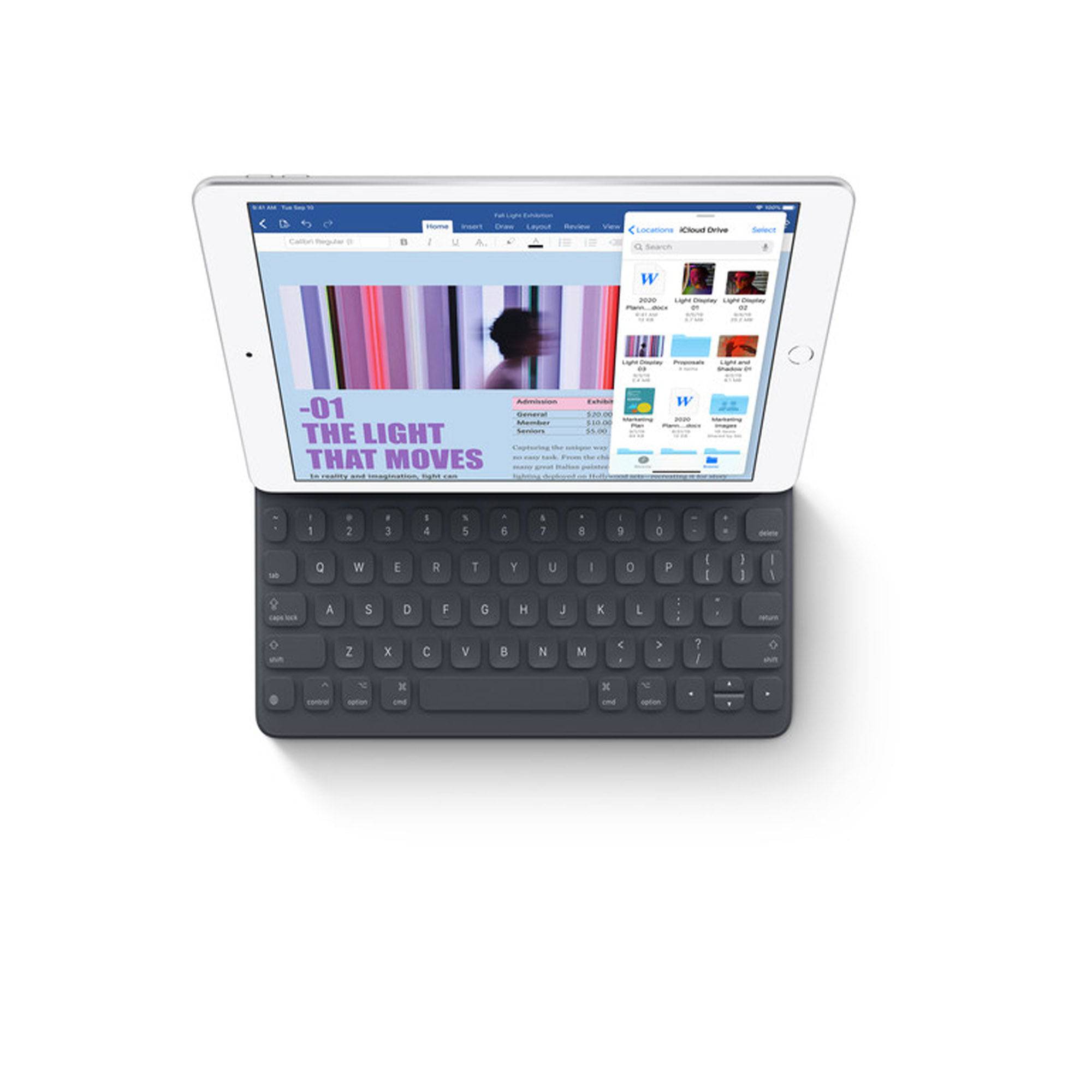 Apple iPad 10.2-inch (7th Generation, 2019) 128GB Wi-Fi Only - Silver (MW782LL/A) - Perfect for Students, Professionals & Home Entertainment