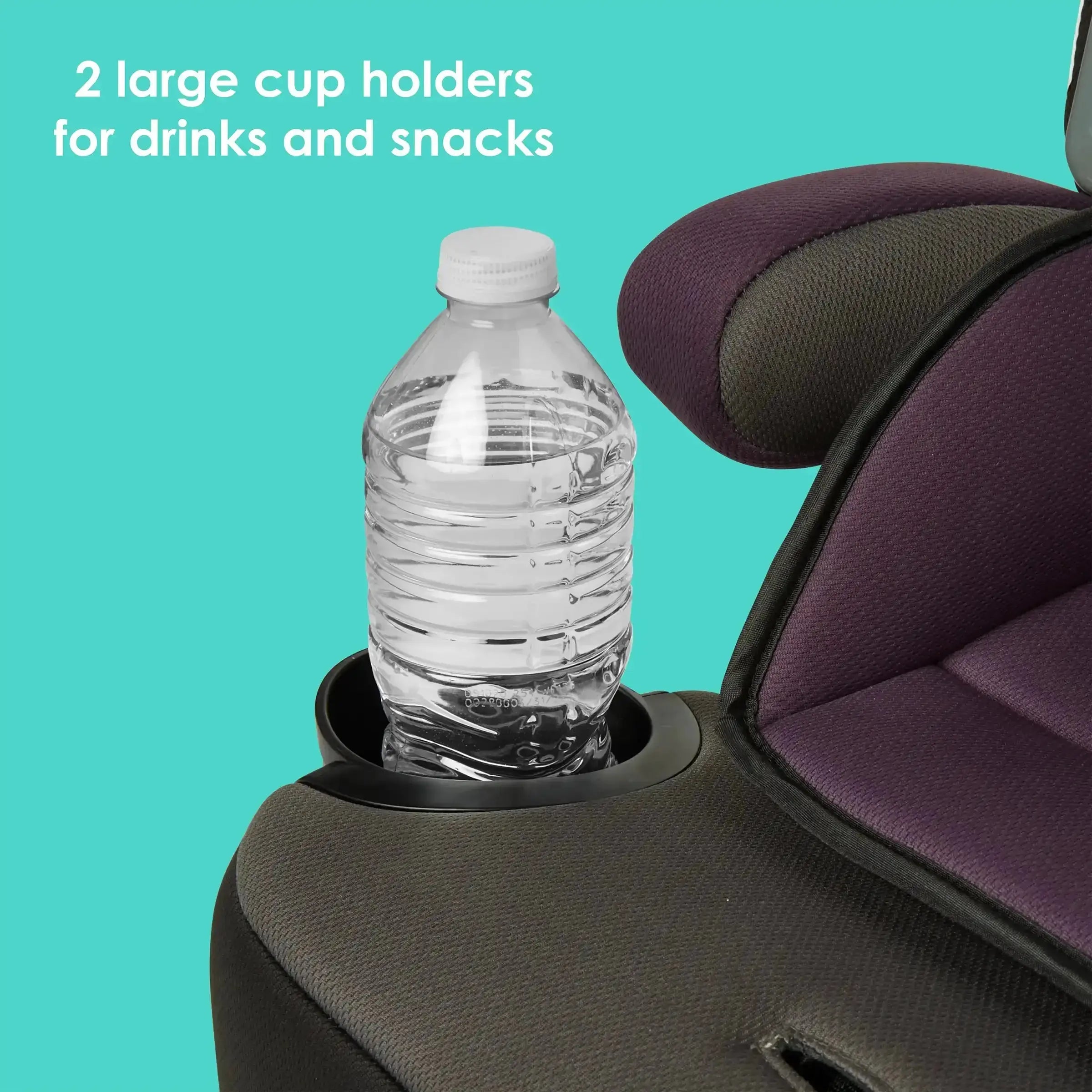 Hybrid™ SI 3-in-1 Convertible Booster Car Seat with Side Impact Protection - Safe for Infants, Toddlers & Big Kids | Perfect for Travel, School & Family Road Trips