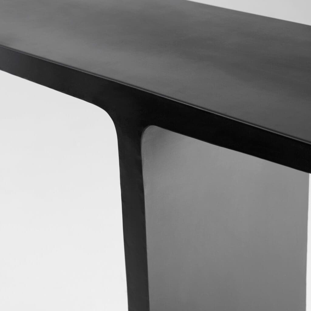 Cyan Design 11615 Black Anvil Console Table - Elegant Entryway Furniture for Hallway, Living Room & Foyer Decor