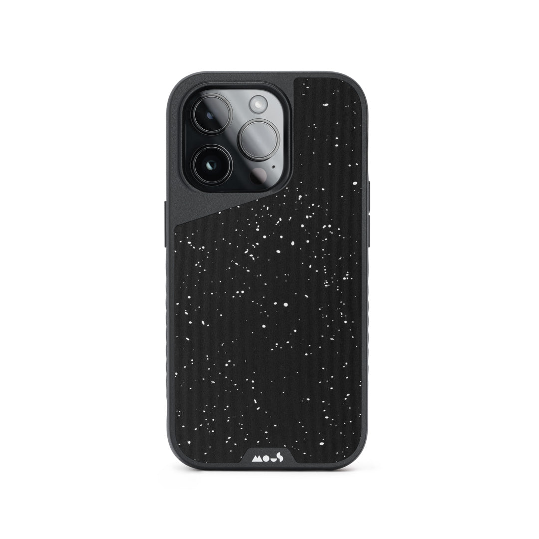 MagSafe® Compatible Speckled Fabric Phone Case for iPhone 14/13/12 Pro Max - Slim Protective Cover with Grip | Perfect for Work, Travel & Everyday Use