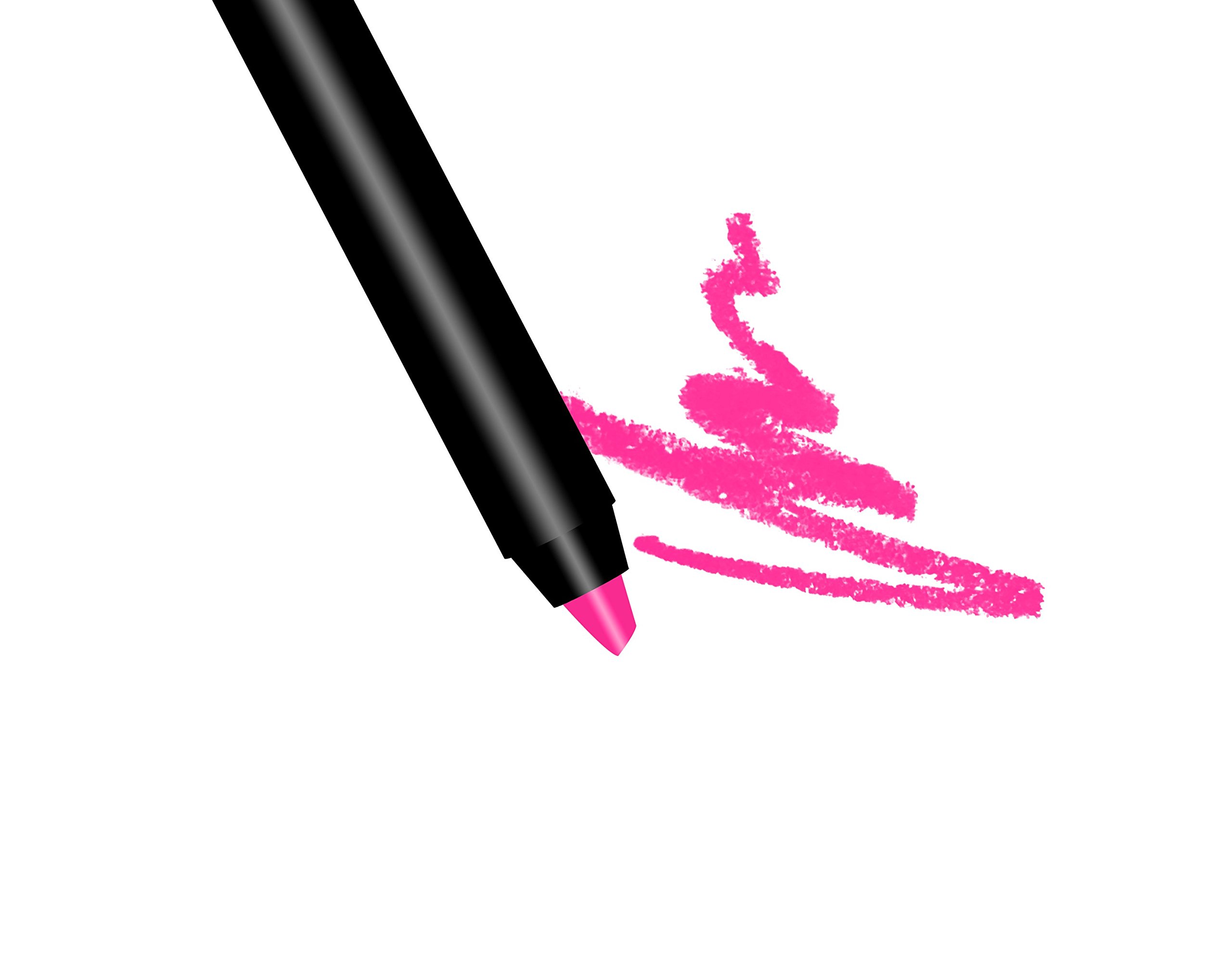 Premium Matte Lipstick & Lip Liner Set - Long Lasting Bright Pink Makeup Kit | Such A Doll Collection | Perfect for Date Night, Parties & Everyday Wear