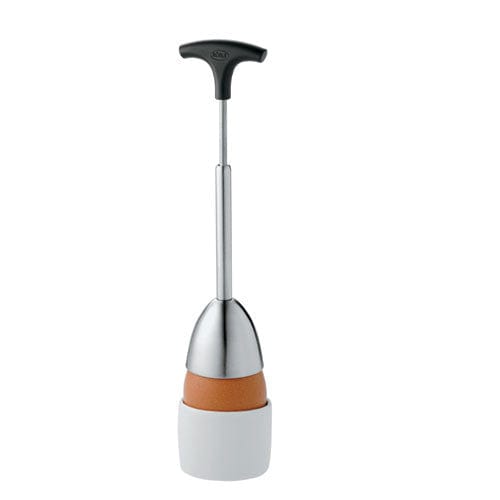 Rosle Egg Topper - Stainless Steel Egg Cutter for Perfectly Sliced Boiled Eggs - Ideal for Breakfast, Salad Garnish & Cooking Prep