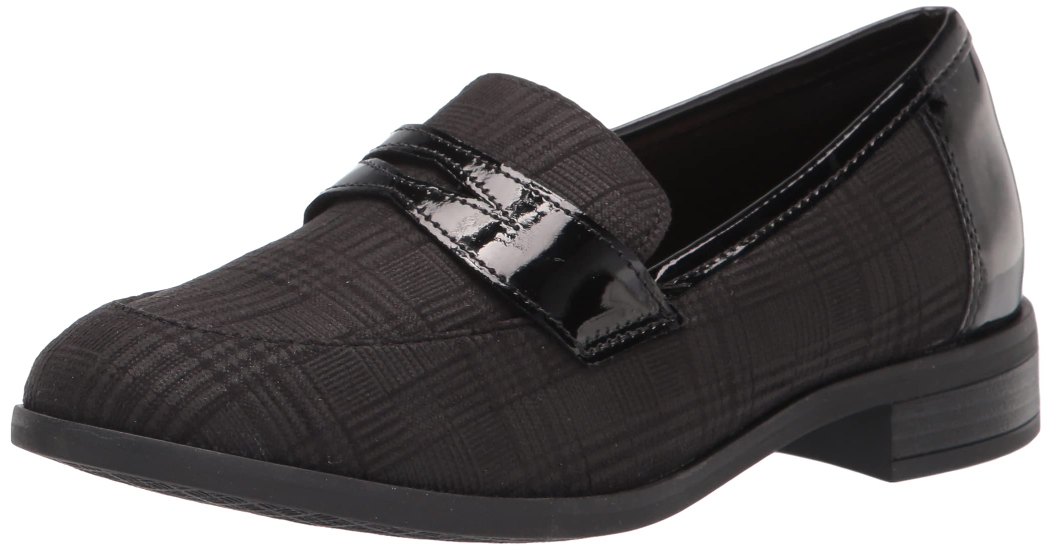 Clarks Women's Trish Rose Loafer - Comfortable Slip-On Shoes for Work, Travel & Casual Wear | Genuine Leather Flats with Cushioned Insoles | Perfect for Office, Walking & Everyday Use