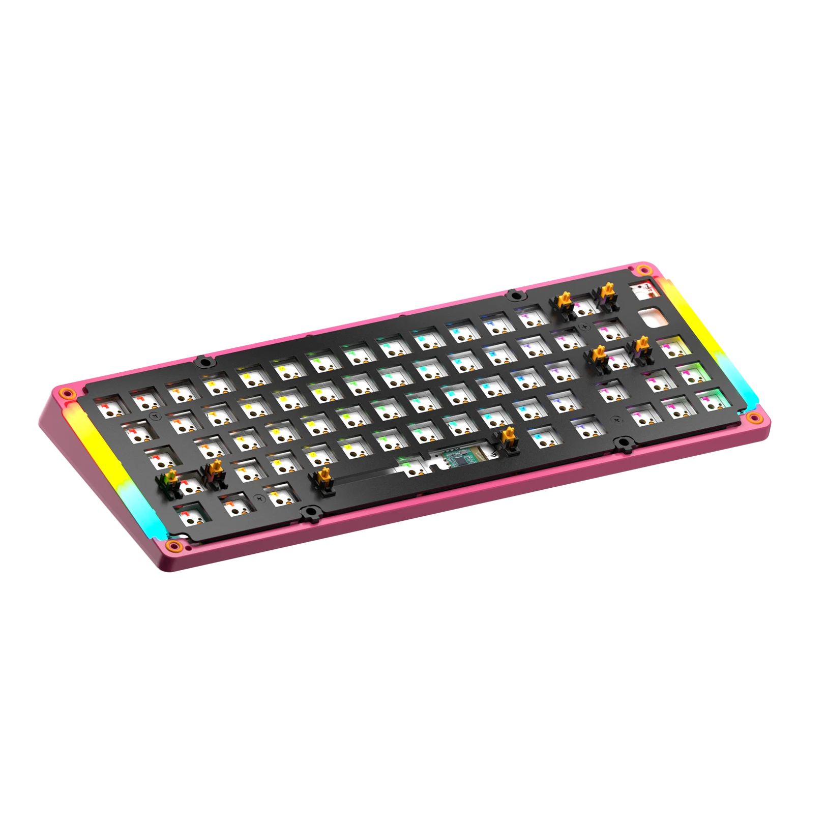 GMMK 3 Limited Edition Metal Bottom Case - Flamingo Pink 65% Mechanical Keyboard for Gaming & Typing | Perfect for PC Gamers & Office Work