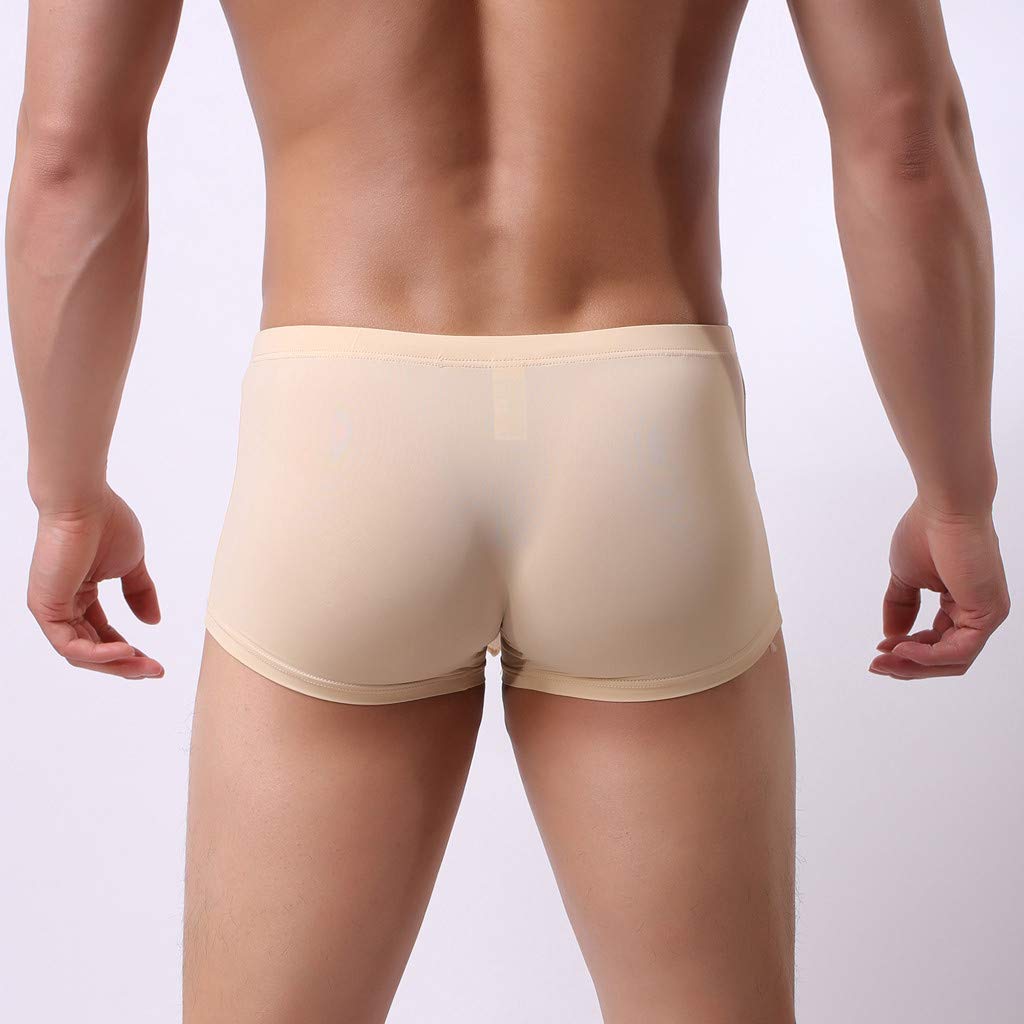 Sexy Men's Boxer Shorts - Elephant Print Thong Briefs for Men | Retro Erotic Lingerie | Comfortable Sports Underwear for Football, Gym & Daily Wear