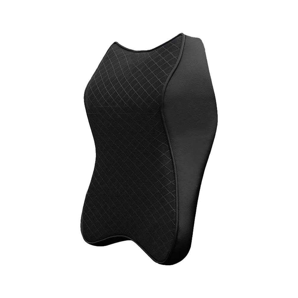 Comfortable Car Seat Head and Neck Support Pillow - Memory Foam Cushion for Travel, Long Drives & Commuting - FLJKCT Headrest Pad for Cars, Trucks & SUVs