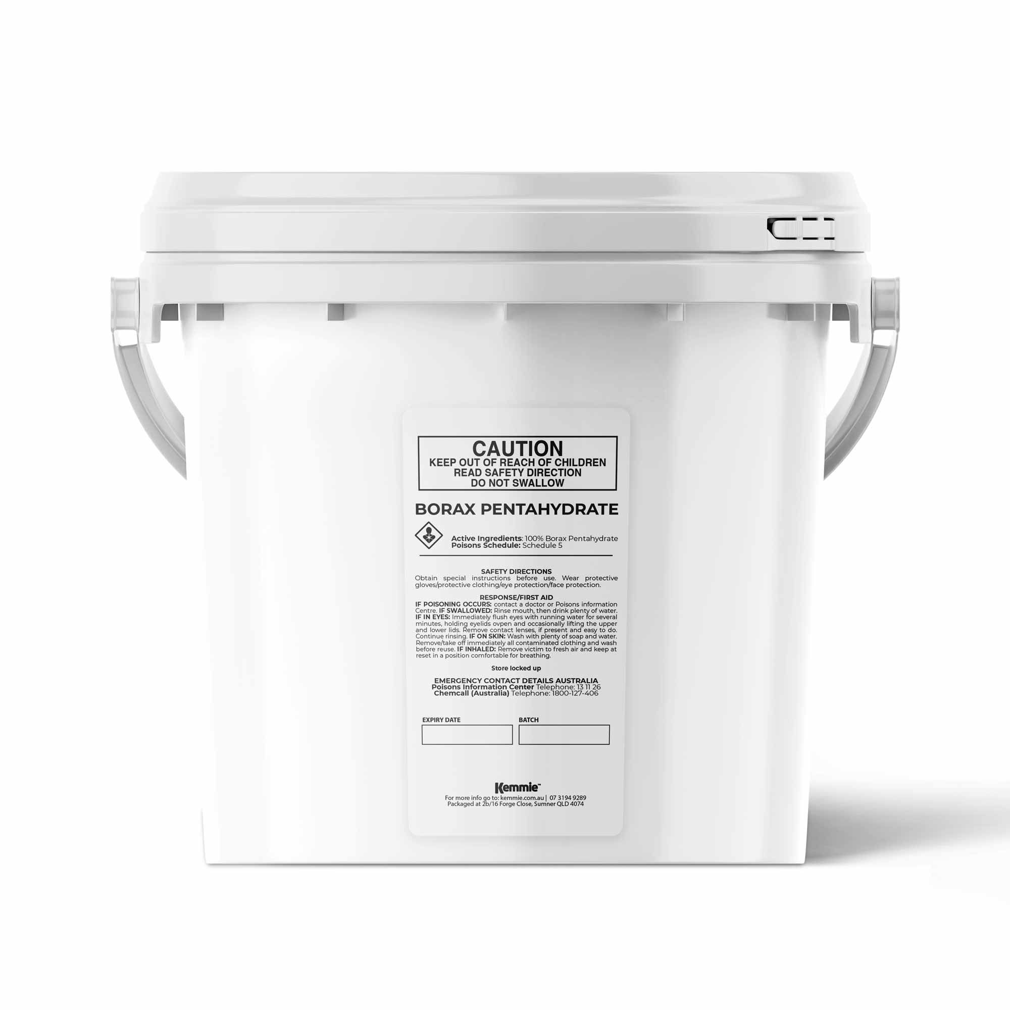 1.3kg Borax Powder Tub - Sodium Borate Tetraborate Pentahydrate - Natural Cleaning Agent & Laundry Booster for DIY Cleaning Solutions & Crafts
