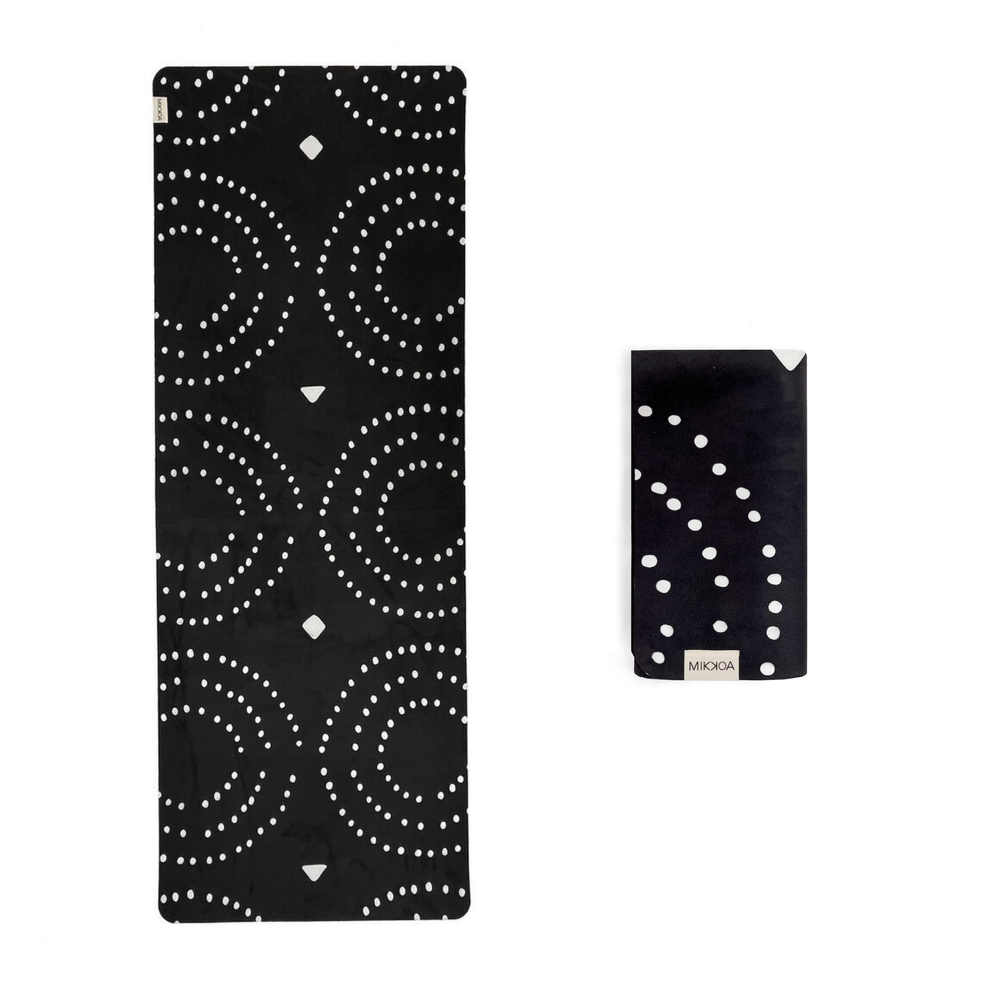 Travel Yoga Mat 1.5mm | Foldable & Lightweight Yoga Mat for Travel, Backpacking, Gym & Outdoor Workouts | Eco-Friendly & Machine Washable | Perfect for Yoga Retreats, Pilates, Home Exercise & Fitness Enthusiasts