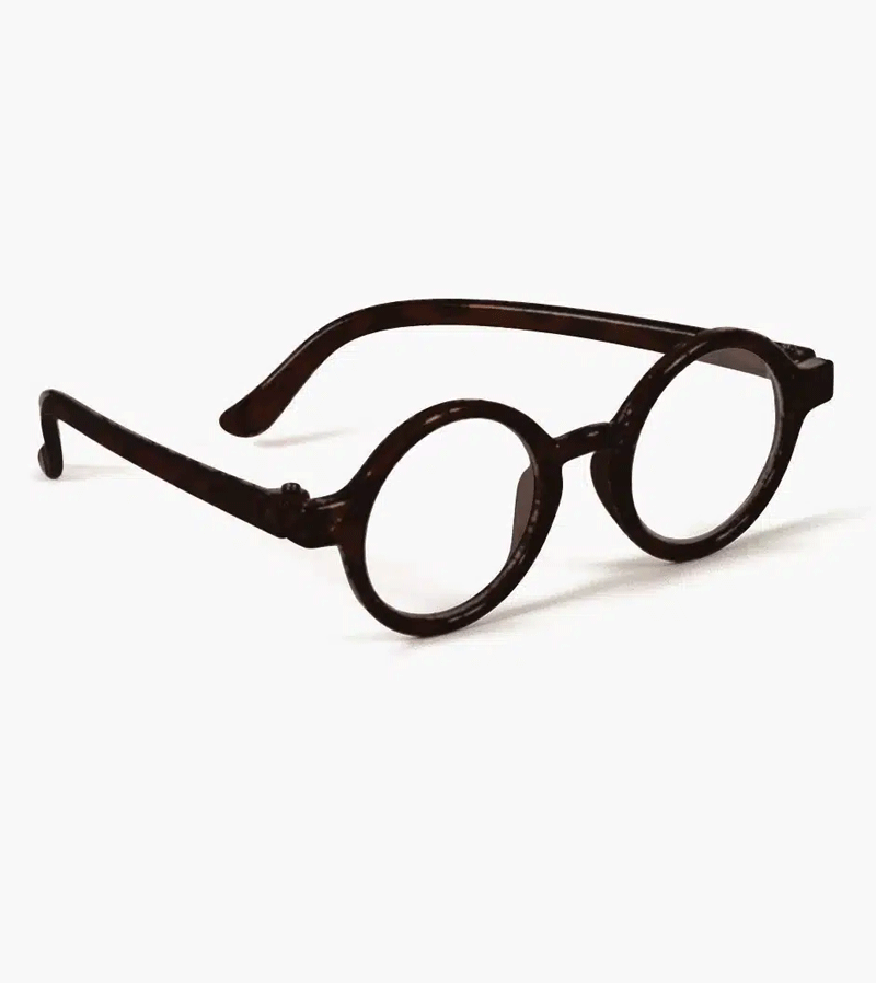 Minikane Black Glasses for Baby Dolls - Stylish & Durable Accessories for Doll Play, Photography & Collecting