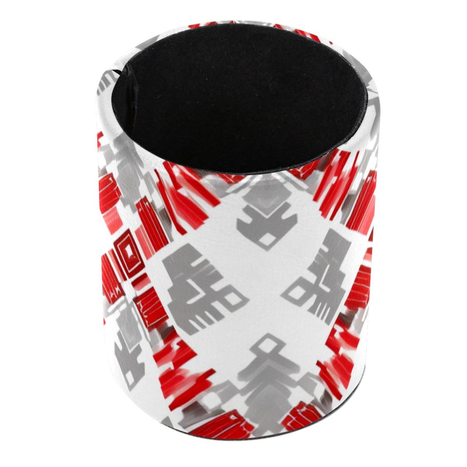 Makeup Brush Holder & Pen Organizer for Desk - Bowling Ball Sport Graphic Pen Cup - Perfect for Makeup Artists, Office & Sports Enthusiasts