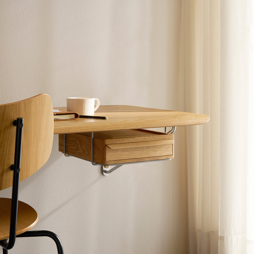 Wall Mounted Desk Drawer Organizer for AB019 - Perfect for Home Office, Study & Workspace Storage