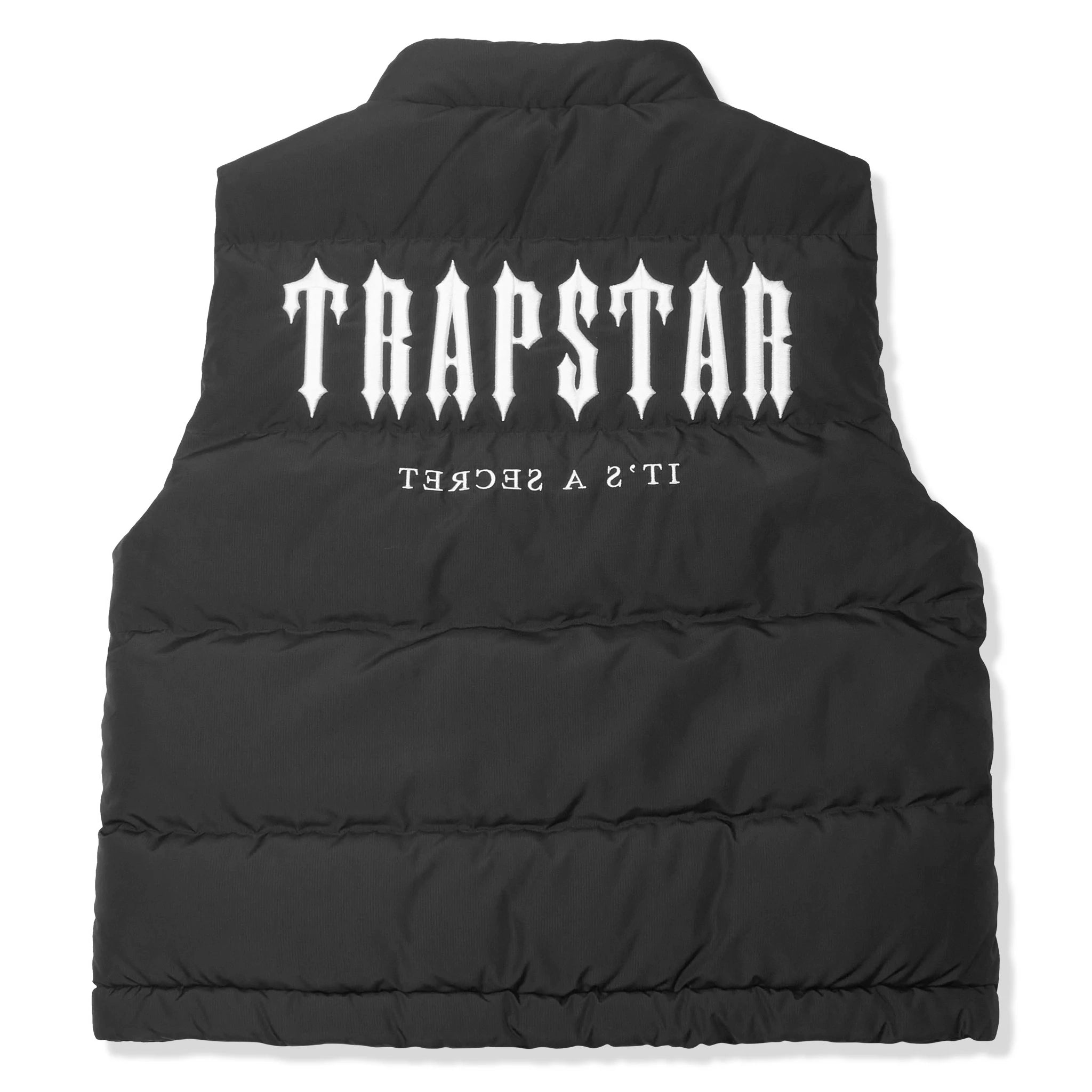 Trapstar Decoded Black & White Gilet Vest - Stylish Streetwear for Men & Women | Perfect for Urban Fashion, Casual Outfits & Night Out Looks