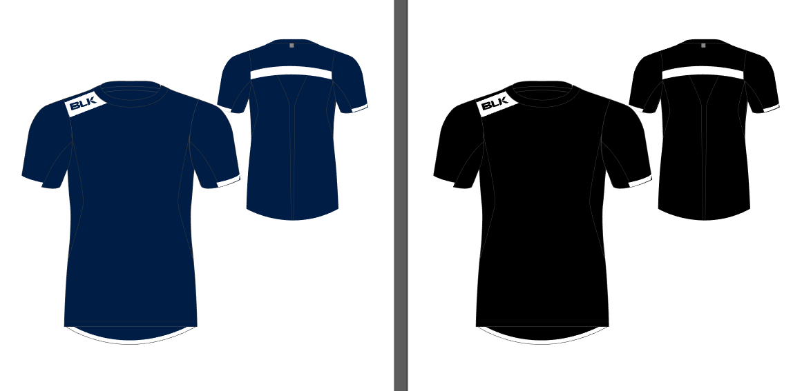 BLK Training Tee - Premium Performance Workout T-Shirt for Men & Women | Gym, Running, Fitness & Activewear | Moisture-Wicking & Breathable Fabric