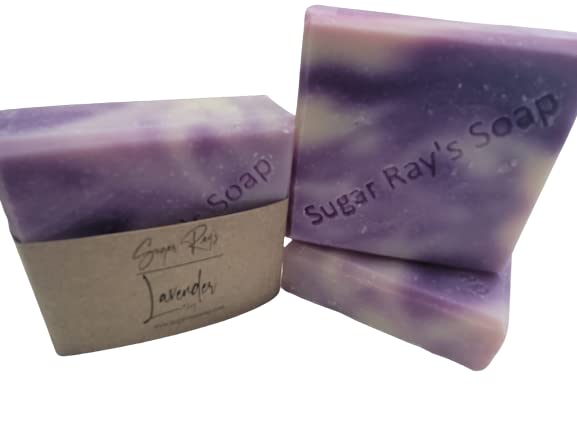 Organic Lavender Handmade Soap - Natural Moisturizing & Aromatherapy for Relaxation - Perfect for Gifts, Spa Days & Self-Care Routines