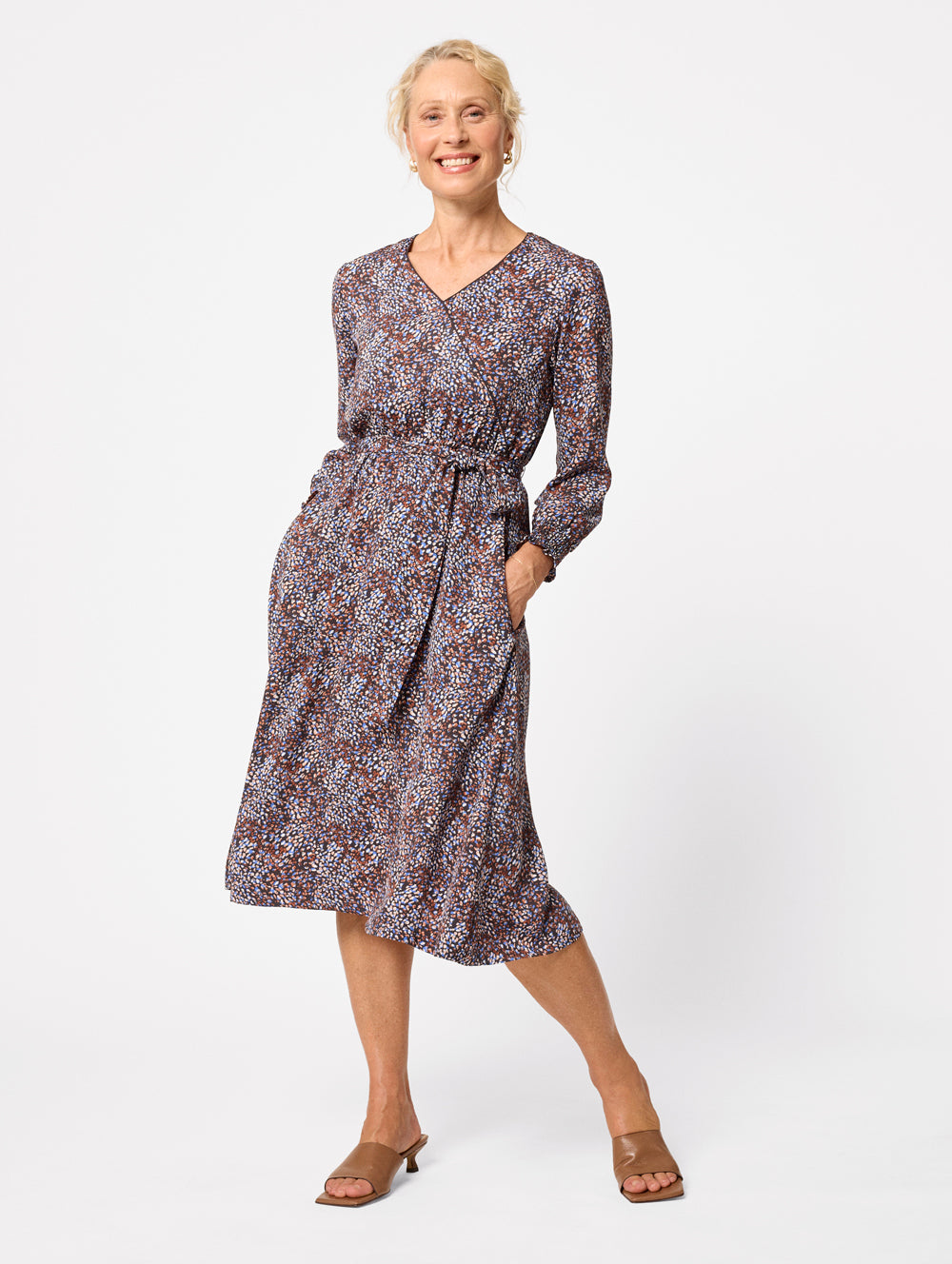 Amelita Women's Floral Summer Dress - Lightweight & Comfortable Casual Wear for Beach, Vacation, and Daily Outings