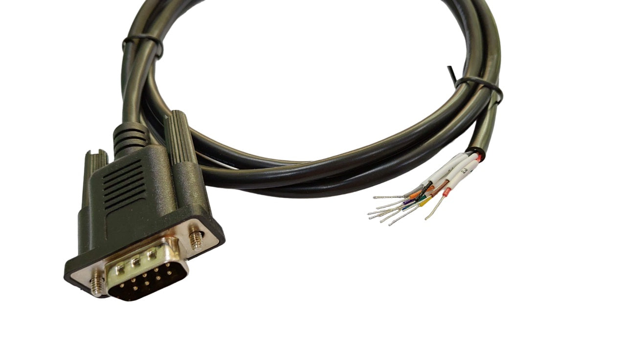 9 Pin RS232 Serial Cable Male to Female - 3/5/10/15/25/35 Feet - High Speed Data Transfer for Industrial Equipment, POS Systems & Computer Peripherals - Perfect for Factory Automation, Retail Checkout & Office Use