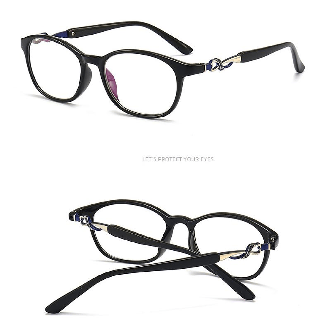 Premium Anti-Blue Light Reading Glasses - Ultra Lightweight Presbyopia Eyewear for Computer Use & Screen Time Protection