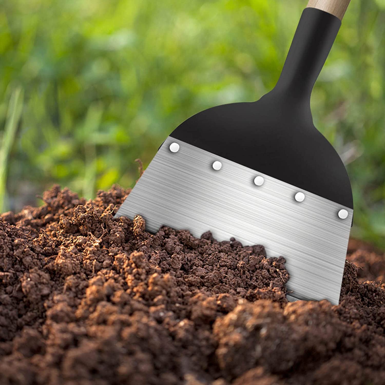 Premium All-Steel Multi-Functional Garden Shovel for Weeding, Planting & Outdoor Cleaning - Heavy Duty Farm & Yard Tool (Small Size) - Perfect for Gardening, Landscaping & Farm Work