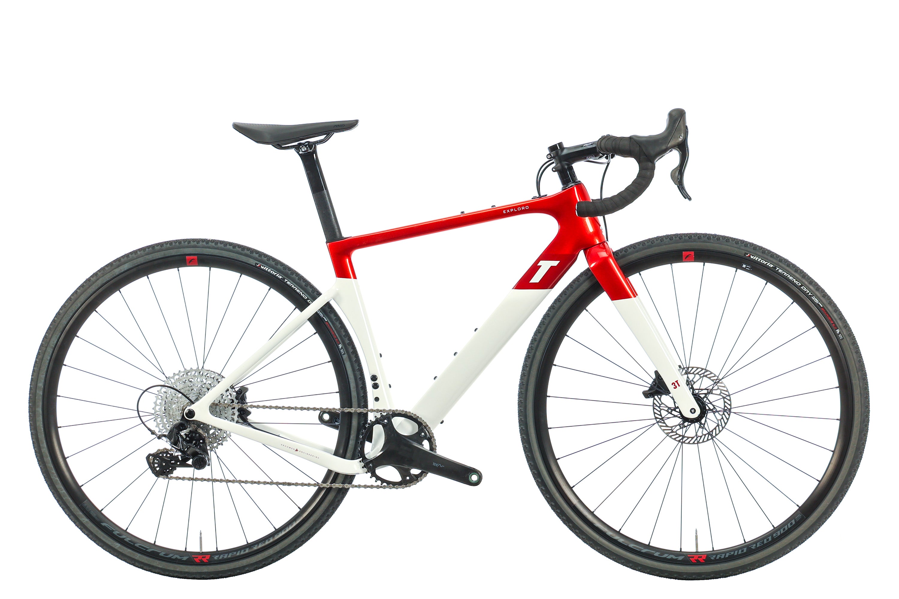 2022 3T Exploro RaceMax Gravel Bike - X Small Size | Lightweight Carbon Frame for Off-Road Adventures & Commuting