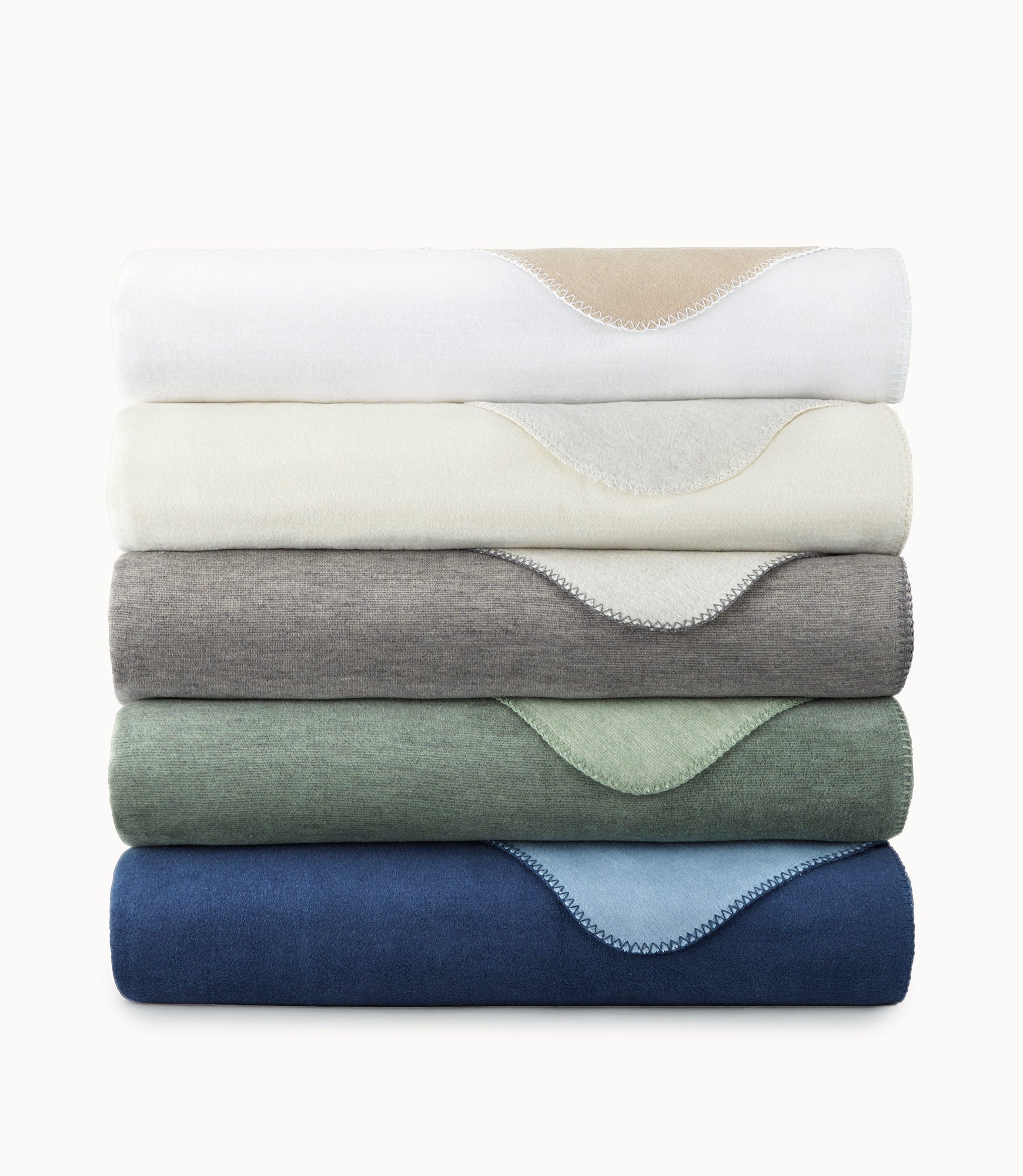Alta Reversible Cotton Blanket - Soft & Breathable All-Season Throw - Perfect for Bed, Sofa, or Outdoor Picnics