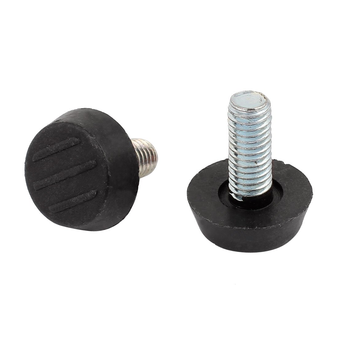 IIVVERR M8x20mm Adjustable Plastic Leveling Feet for Furniture - 30pcs Set - Perfect for Tables, Chairs, Cabinets & Home Office Setup