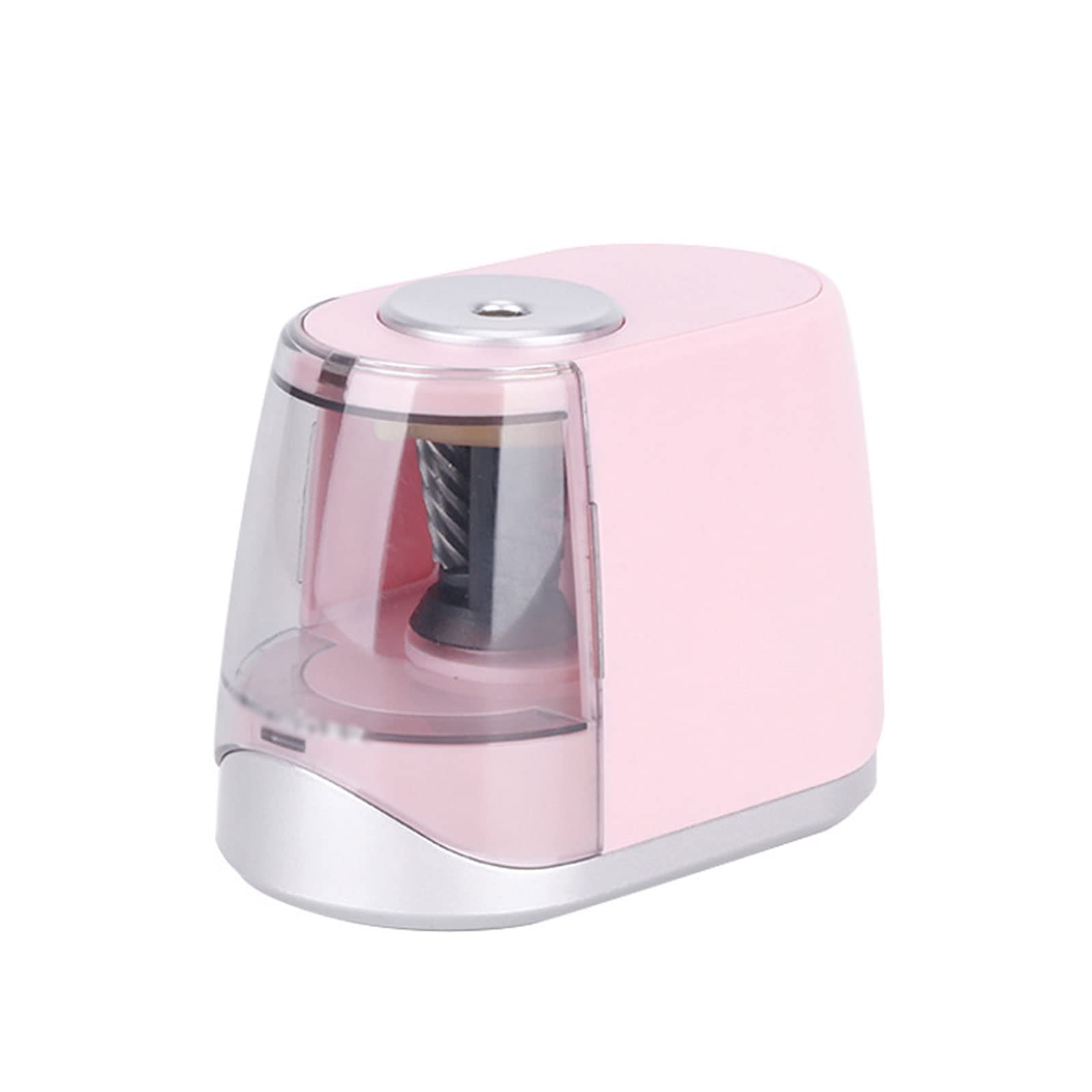 Electric Pencil Sharpener with Auto Stop & 3 Adjustable Gears - Perfect for School, Office & Home Use (Pink) - Ideal for Students, Artists & Professionals