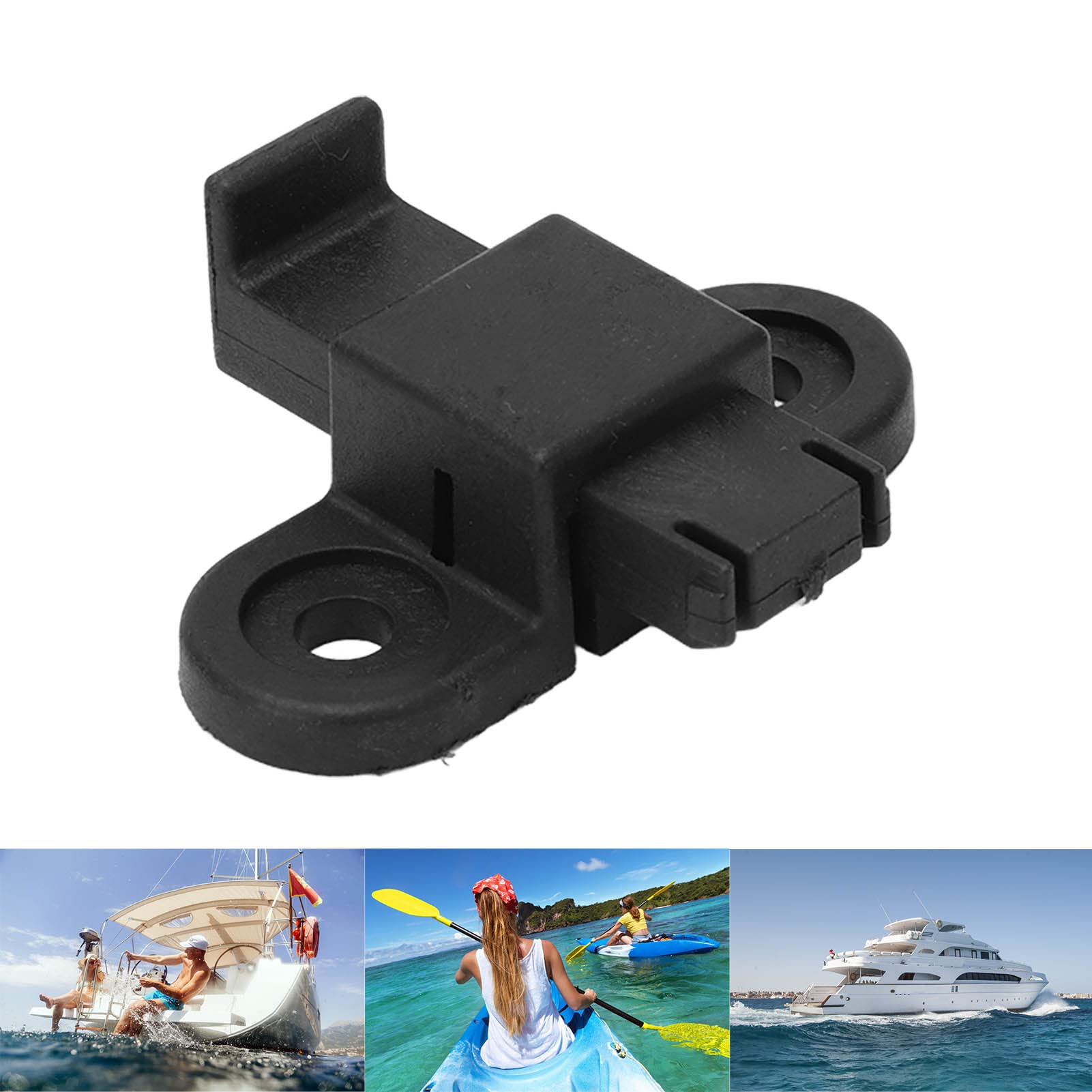 ABS Kayak Quick Release Slide Lock - Foot Pedal for Canoe & Fishing Boats - Water Sports Accessories