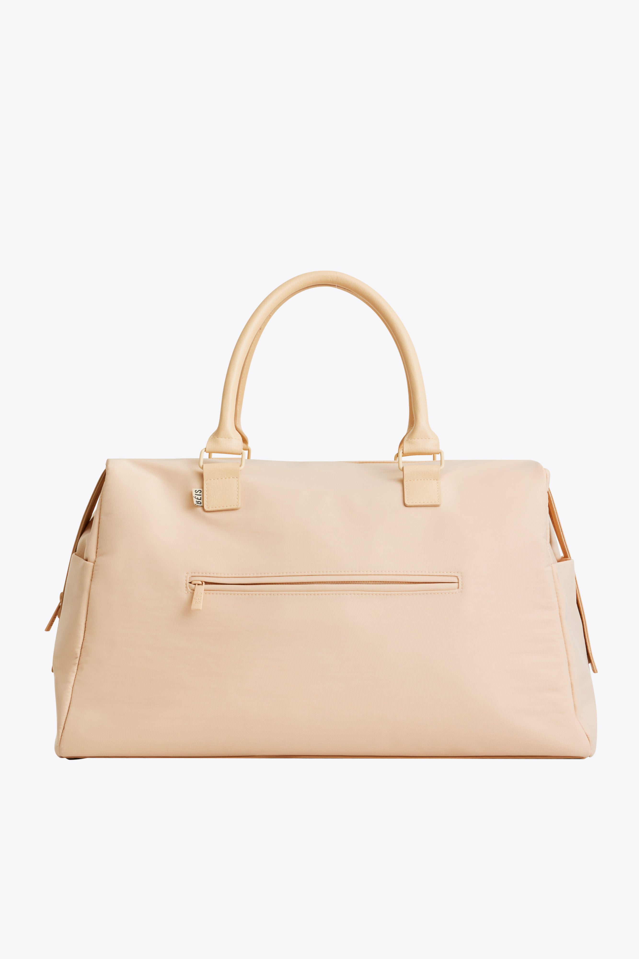 Premium Beige Commuter Duffle Bag - Waterproof Travel Gym Bag for Men & Women - Perfect for Work, Gym, Weekend Getaways & Business Trips