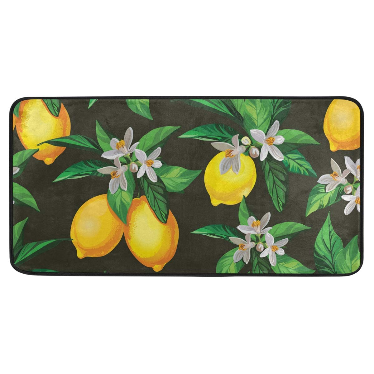 Non-Slip Lemon Kitchen Rug - 39