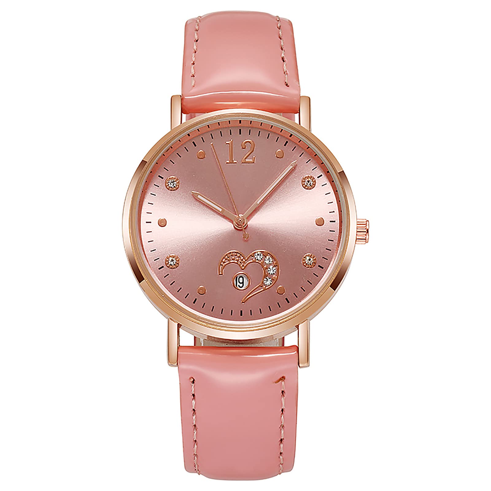 Waterproof Luminous Women's Watch with Calendar - Multifunctional Fashion Watch for Ladies, Pink One Size - Perfect for Outdoor Activities, Sports & Daily Wear
