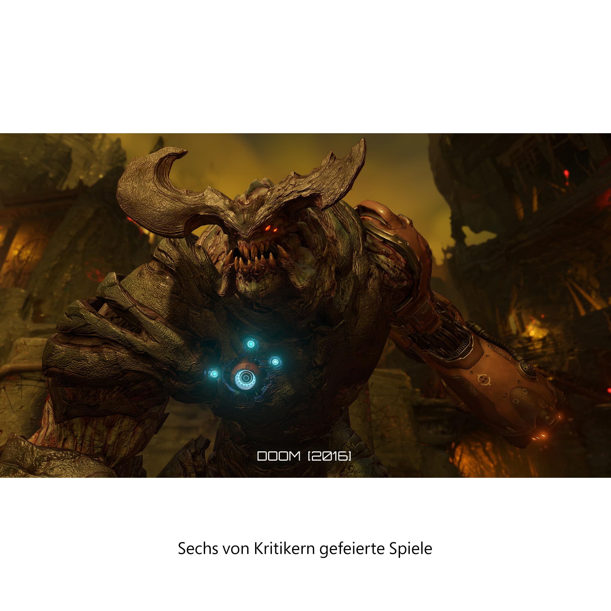 Doom Anthology - PlayStation 4 & 5 Game | Classic FPS Bundle for PS4 & PS5 - Perfect for Horror Action Gaming & Collector's Edition