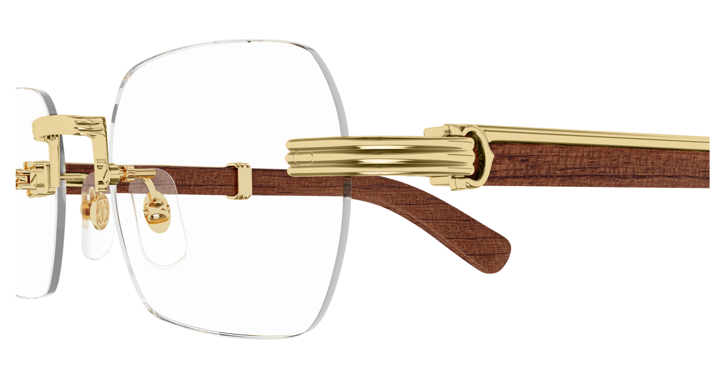 Cartier CT0377O Luxury Sunglasses - Polarized Aviator Sunglasses for Men & Women | UV Protection, Stylish & Comfortable | Perfect for Driving, Travel & Outdoor Activities